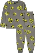 Kaki, zachte pyjama voor jongens Jurassic World / 9-10 jaar 140 cm