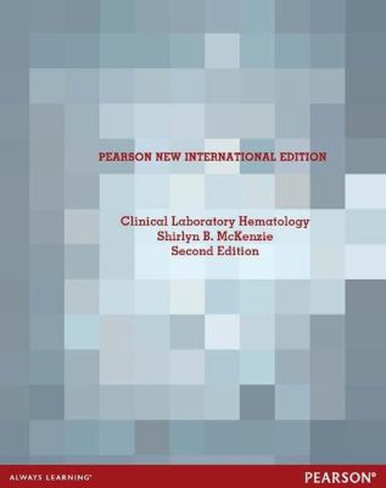 Clinical Laboratory Hematology 9781292027944 Shirlyn Mckenzie 