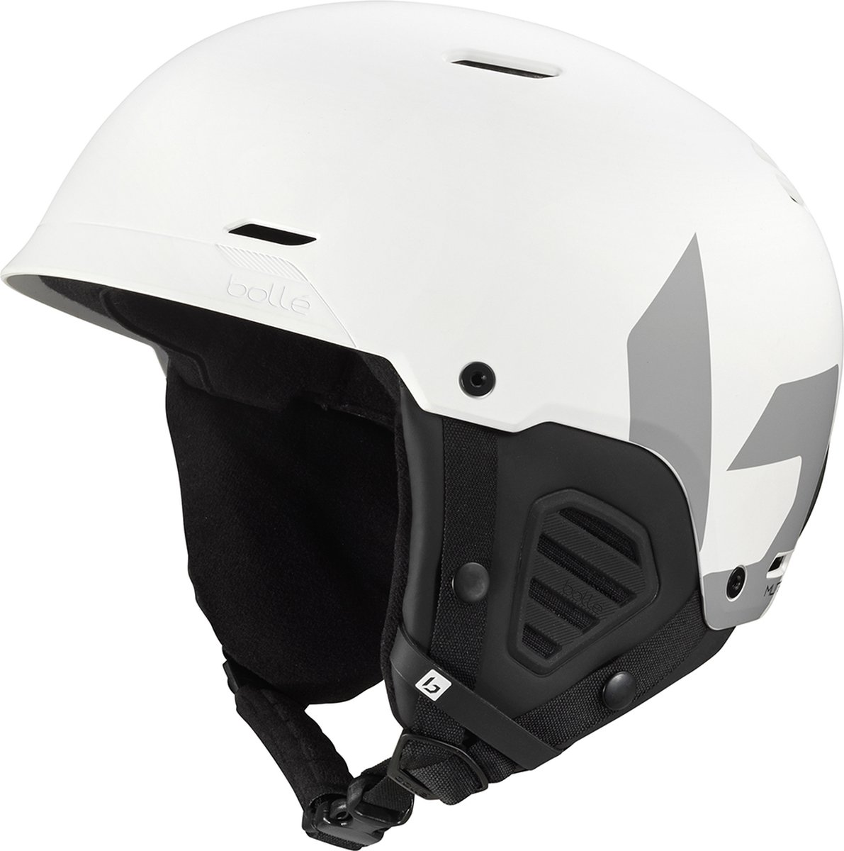 Bollé Mute Skihelm | White Matte | Maat: 52 - 55 cm