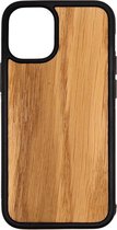 Apple Iphone 12 Mini Eik - Houten GSM / Telefoon Hoesje - Shockproof TPU Case