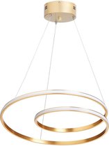 King manson® Hanglamp - Goud - Hanglamp - Geïntegreerde LED lamp