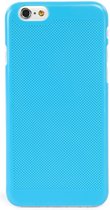 Apple iPhone 6/6s Plus Hoesje - Tucano - Tela Snap Serie - Hard Kunststof Backcover - Blauw - Hoesje Geschikt Voor Apple iPhone 6/6s Plus