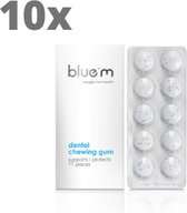 10x BlueM Dentale Kauwgom - Voordeelverpakking