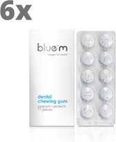 6x BlueM Dentale Kauwgom - Voordeelverpakking