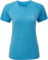 Ronhill Infinity Marathon SS T-Shirt Dames Blauw