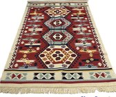 Kelim Vloerkleed Hoyraz - Kelim kleed - Kelim tapijt - Turkish kilim - Oosterse Vloerkleed - 120x180 cm