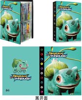 Afecto Pokémon verzamelmap bulbasaur - Pokémon Kaarten Album Voor 240 Kaarten - A5 Formaat