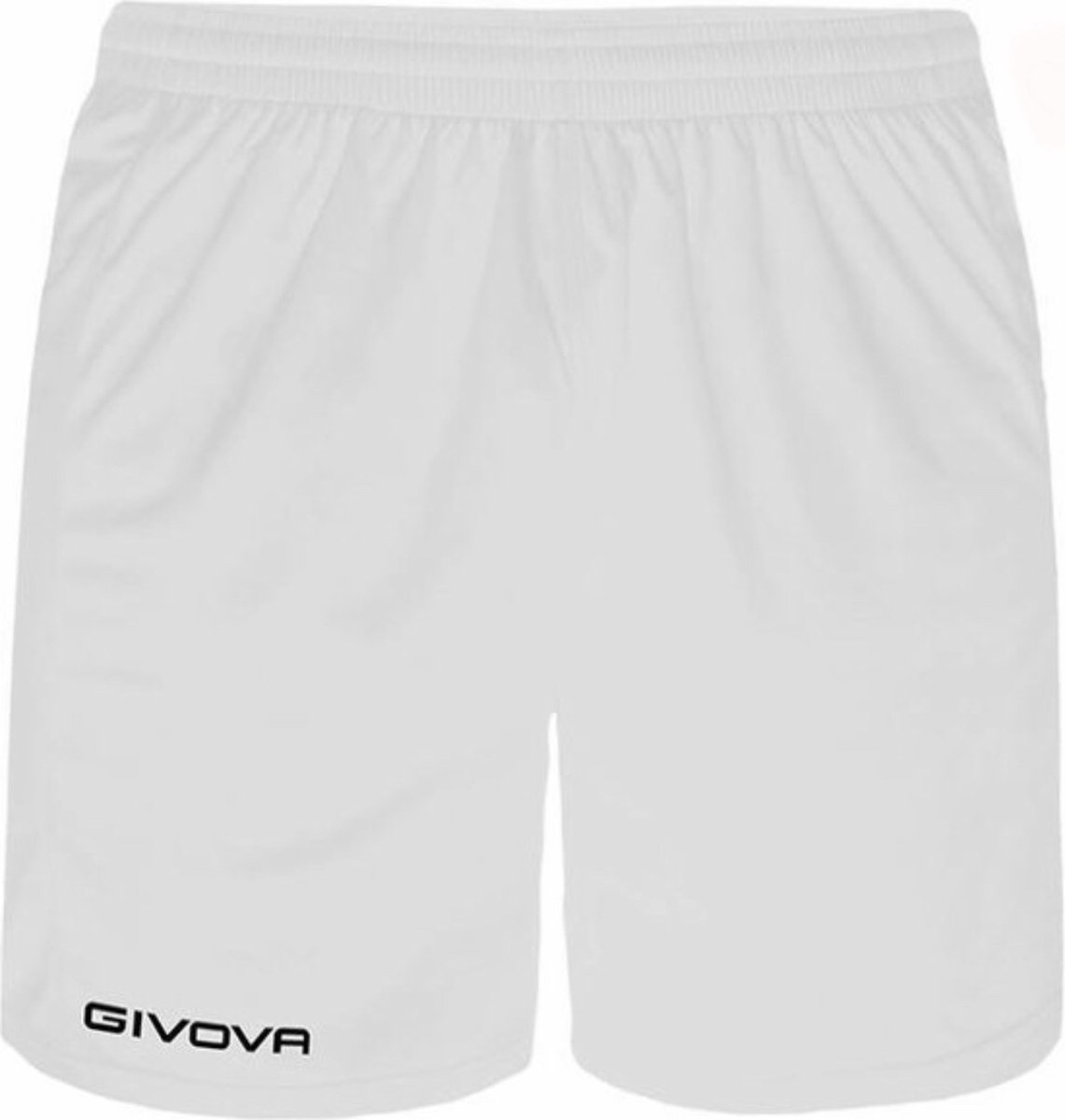 Short Givova Capo, P018, korte broek wit, maat XXL, geborduurd logo