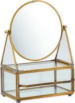 Nkuku Luara Brass Vanity Mirror