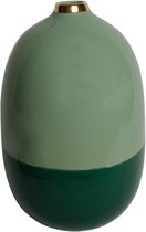 Home Delight Jaimie - Vaas - Ø17x27cm - Groen