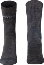 Rovince Merino Wol Wandelsokken Winter Naadloos Heren/Dames (Unisex) Antraciet – Maat: 43-46