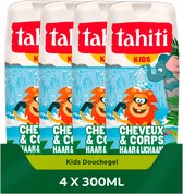 Tahiti Kids Douchegel 4 x 300ml - Voordeelverpakking
