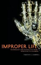 Boek cover Improper Life van Timothy C. Campbell