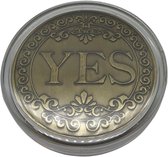 Yes / No munt, Toincoss, 50/50, Collectible, Bet, Gok, Ja / Nee, Coin