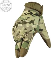 Militaire handschoenen - Werkhandschoenen - Veiligheidshandschoenen - Camouflage - XL - Handbescherming