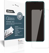 dipos I 2x Pantserfolie helder compatibel met Doogee N20 Pro Beschermfolie 9H screen-protector (expres kleiner dan het glas omdat het gebogen is)