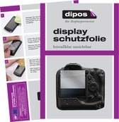 dipos I 2x Beschermfolie helder compatibel met Canon EOS R3 Folie screen-protector