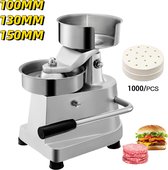 Hamburger Press-5 Inch Diameter Tray-Home Forming Burger Patty-Handmatige Ronde Vlees Vormgevende Keukenmachine