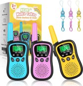 Ailuki -  3 walkietalkies - 3 portofoons voor kinderen