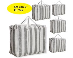 Opbergtas - Wastas - Boodschappentas - Opberg Tas Auto - XL Tas - Reistas - Set van 5