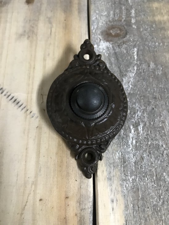 Bel in de stijl van Wilhelminian, deurbel antiek ijzer - zeer mooi gemaakt  | bol.com
