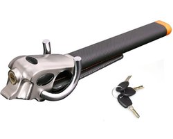 Hoobi® Stuurslot Voor Auto Pro - Stoplock - Anti Diefstal Bescherming- Opvouwbaar- Auto Stuurslot- Beveiliging Auto - Sloten Voor Auto-  Accessoires