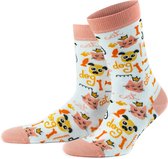 Grappige sokken | Kleurrijke Sokken | Gezellige sokken | Vrolijke sokken | Cadeau sokken | Coole sokken | Comfortabel | voor dames en heren | 2 paar