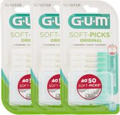 GUM Soft-Picks Regular - 3 x 50 stuks - Voordeelverpakking