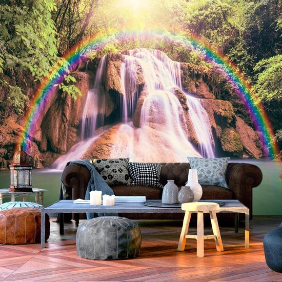 Zelfklevend fotobehang - Magical Waterfall.
