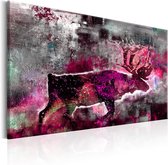Schilderij - Ruby Caribou.