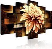 Schilderij - Royal Dahlia.