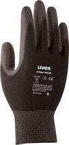 10 paar Uvex Unipur 6639 werkhandschoenen met PU coating - beschermende handschoenen tegen mechanische risico's EN 388