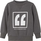 Name it sweater jongens - grijs - NMMvalon - maat 86