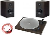 Pro-Ject Jukebox S2 + Box 5 S2 SET Eucalyptus platenspler met 1 set speakers