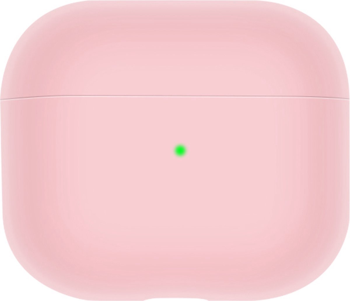 Apple AirPods 3 - Siliconen Case Cover - Hoesje Geschikt voor AirPods 3 - Kleur Roze