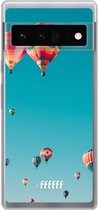 6F hoesje - geschikt voor Google Pixel 6 Pro -  Transparant TPU Case - Air Balloons #ffffff