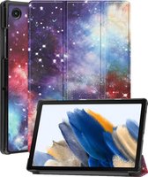 Hoes Geschikt voor Samsung Galaxy Tab A8 Hoes Book Case Hoesje Trifold Cover - Hoesje Geschikt voor Samsung Tab A8 Hoesje Bookcase - Galaxy
