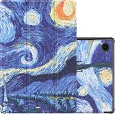 Samsung Galaxy Tab A8 Hoesje Case Hard Cover Hoes Book Case - Sterrenhemel