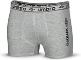 Umbro Heren Boxershorts - 2 PACKS - Maat XL Grijs
