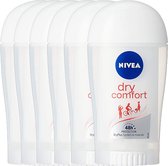 Nivea Deodorant Stick Dames Dry Comfort - 6 x 40 ml