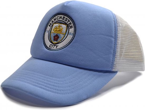 Manchester City cap trucker blauw/wit