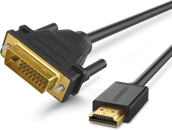 UGREEN DVI-D naar HDMI kabel | Single link | High Speed Cable | 3.96 Gbps |  DVI-D naar... | bol.com