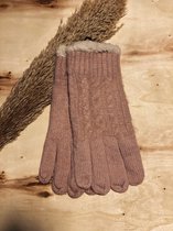 Winter Handschoenen - Dames - Verwarmde - Speciale Rosé