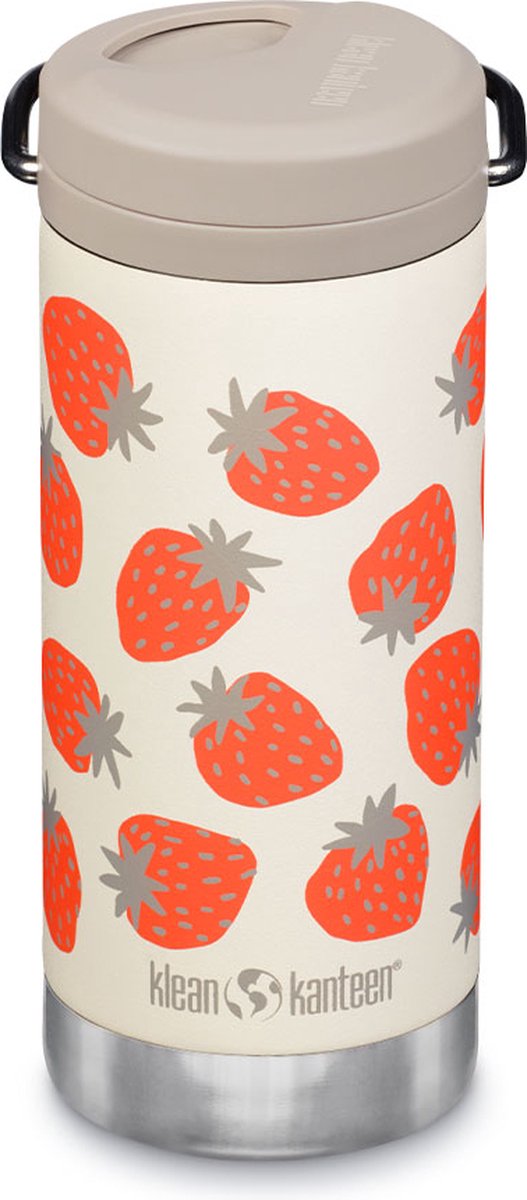 Klean Kanteen TKWide 355ml - Twist Cap Strawberries – foto 2