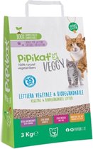 3 kg Pipikat veggy kattenbakvulling kattenbakvulling