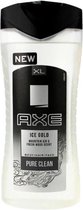 Axe 3 in 1 Body Hair & Face Wash 400 ml Ice Gold