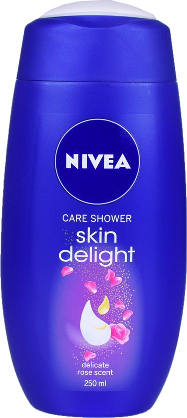 Nivea Duschgel Women Skin Delight Delicate Rose – 6er Pack (6 X 250 Ml)