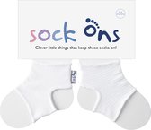 Sock Ons - chaussettes de bébé de 0 à 6 mois - Wit