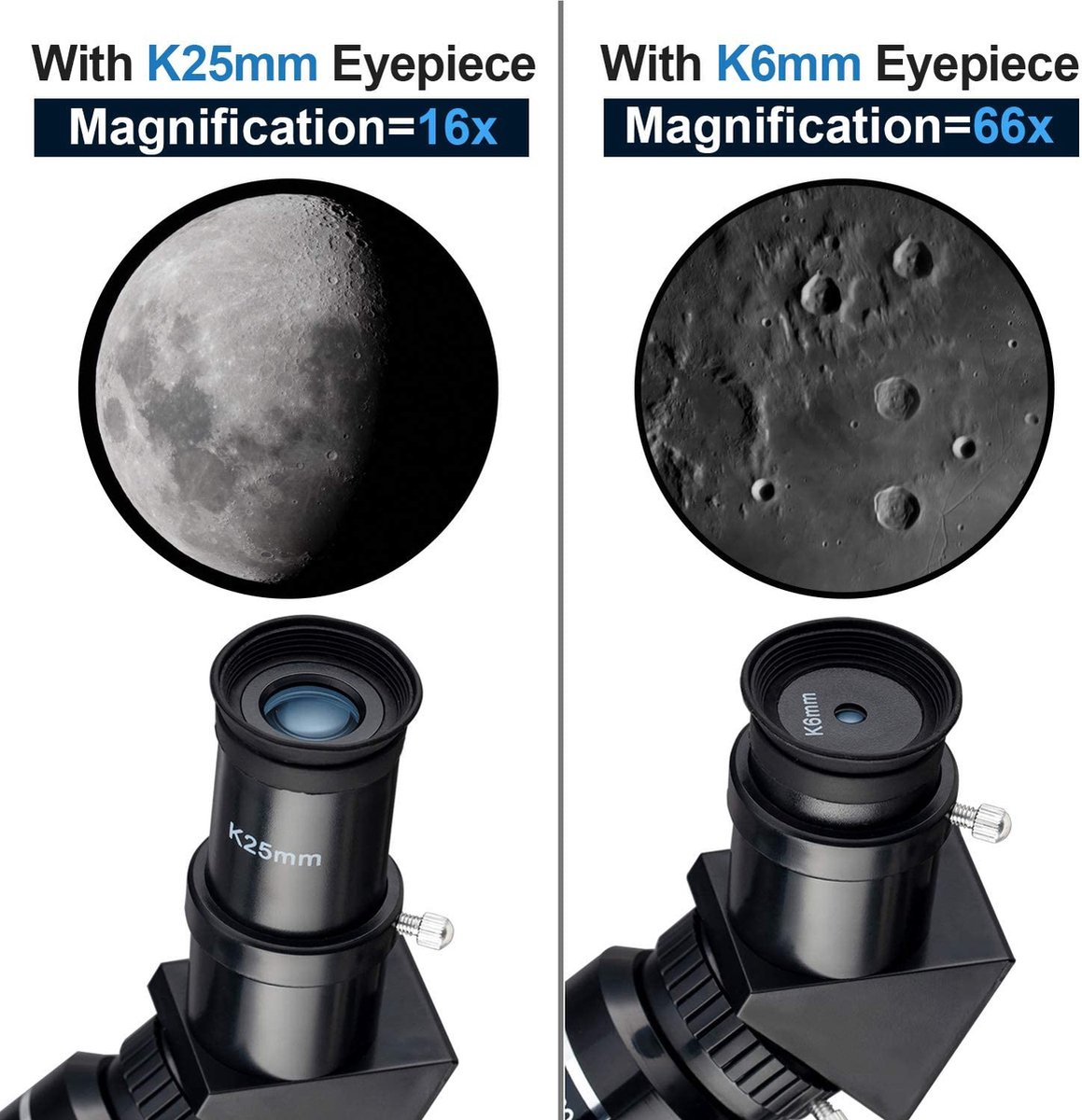Telescopen voor volwassenen, 70 mm diafragma en 700 mm