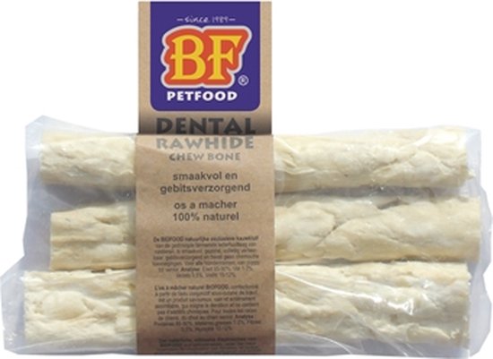 Biofood Kaantjes Hondensnack - Kauwsnack - small - 13 cm - 3 Stuks